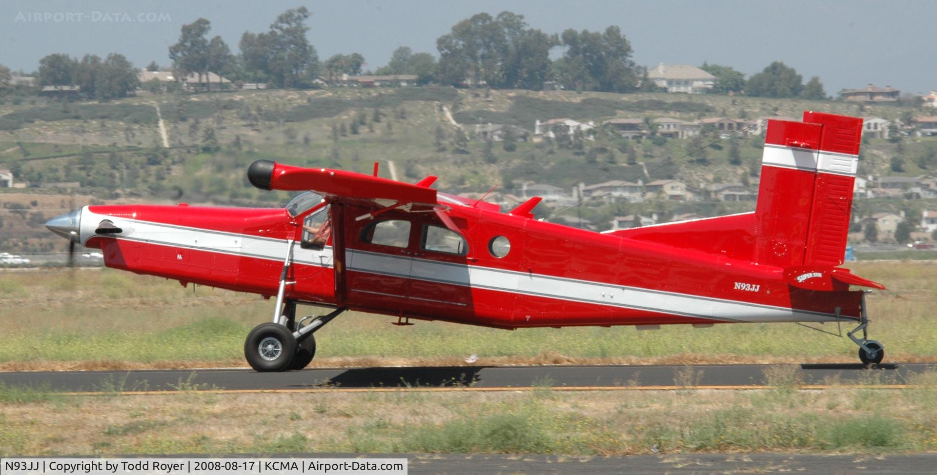 N93JJ, 1988 Pilatus PC-6/B2-H4 Turbo Porter C/N 861, Camarillo Airshow 2008