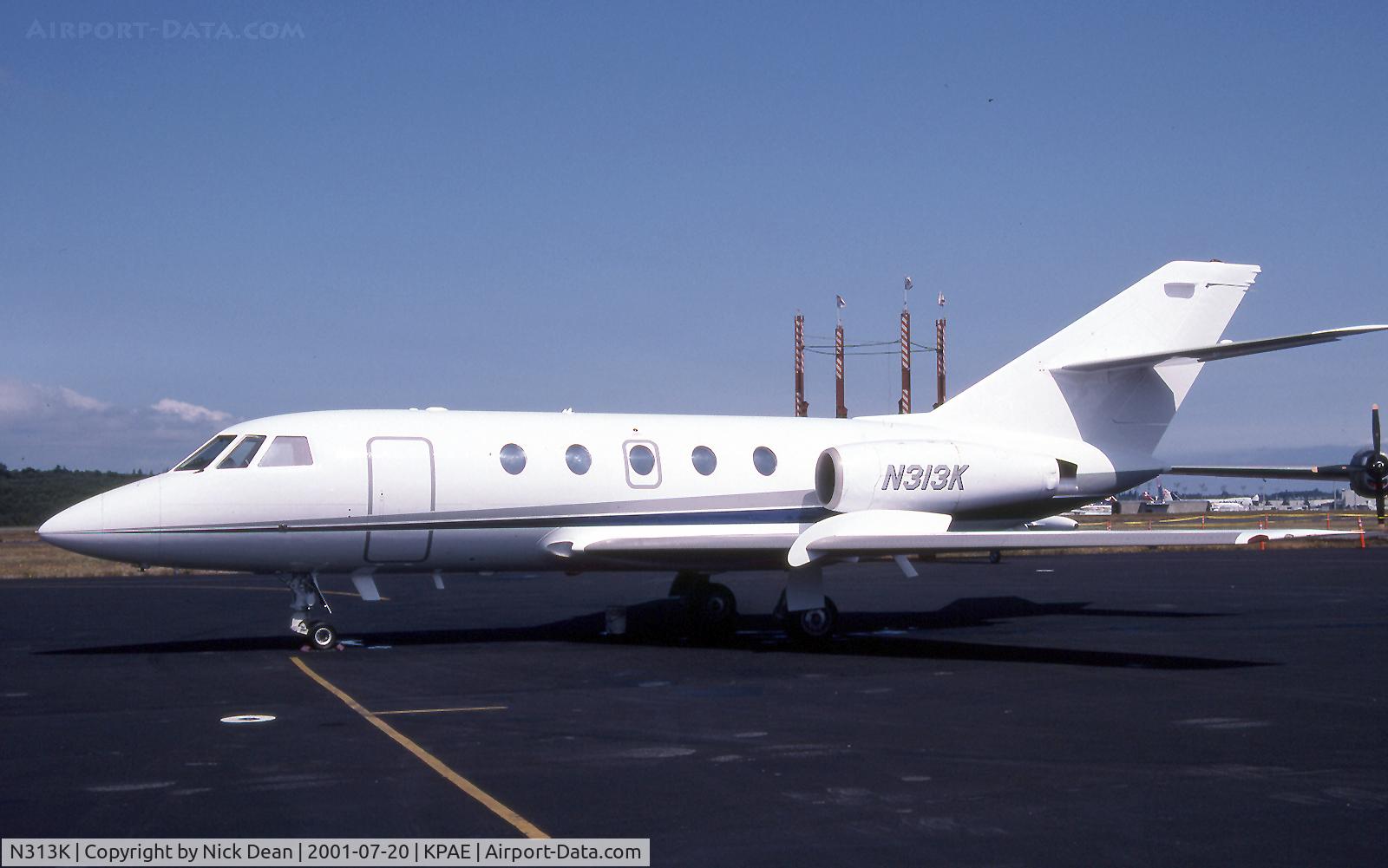 N313K, 1979 Dassault Falcon (Mystere) 20 C/N 404, KPAE