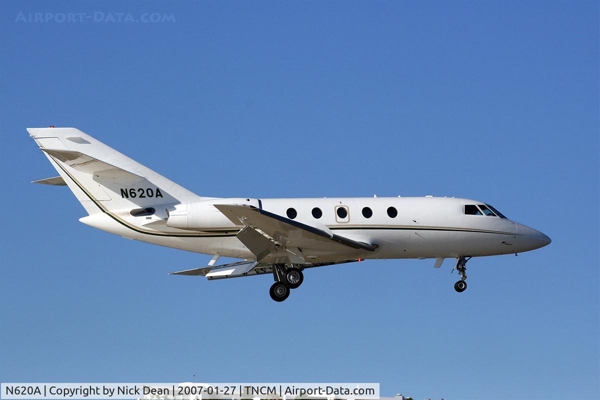 N620A, 1979 Dassault Falcon 20-5 (Mystere) C/N 412, TNCM