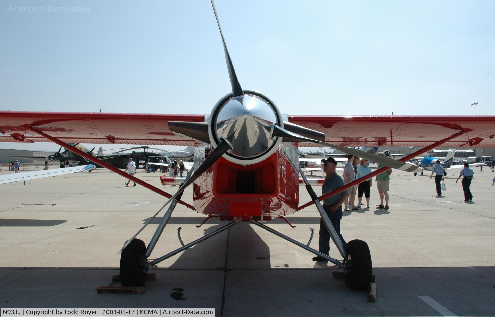 N93JJ, 1988 Pilatus PC-6/B2-H4 Turbo Porter C/N 861, Camarillo Airshow 2008