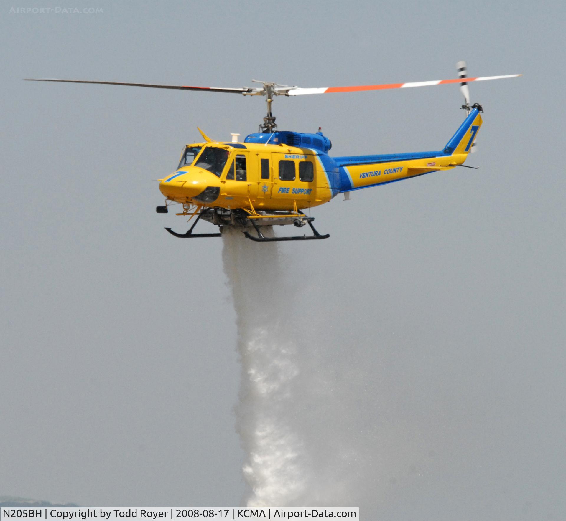 N205BH, 1969 Bell EH-1H Iroquois C/N 11373, Camarillo Airshow 2008