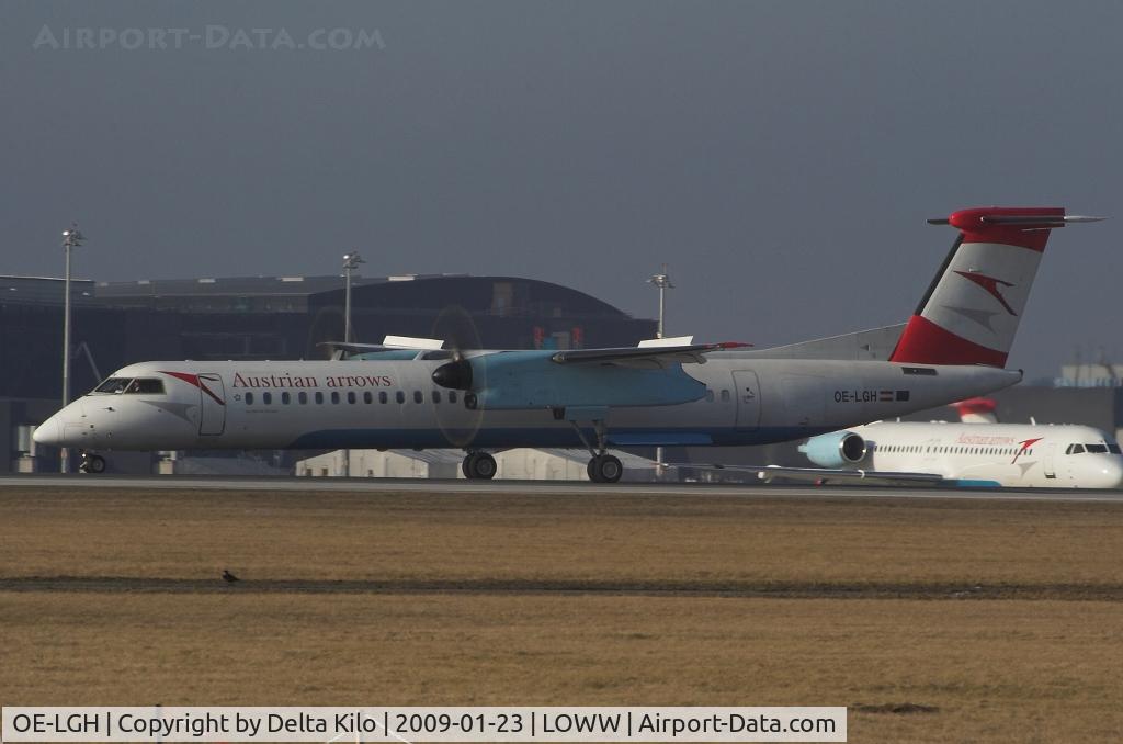 OE-LGH, 2002 De Havilland Canada DHC-8-402Q Dash 8 C/N 4075, AUSTRIAN ARROWS