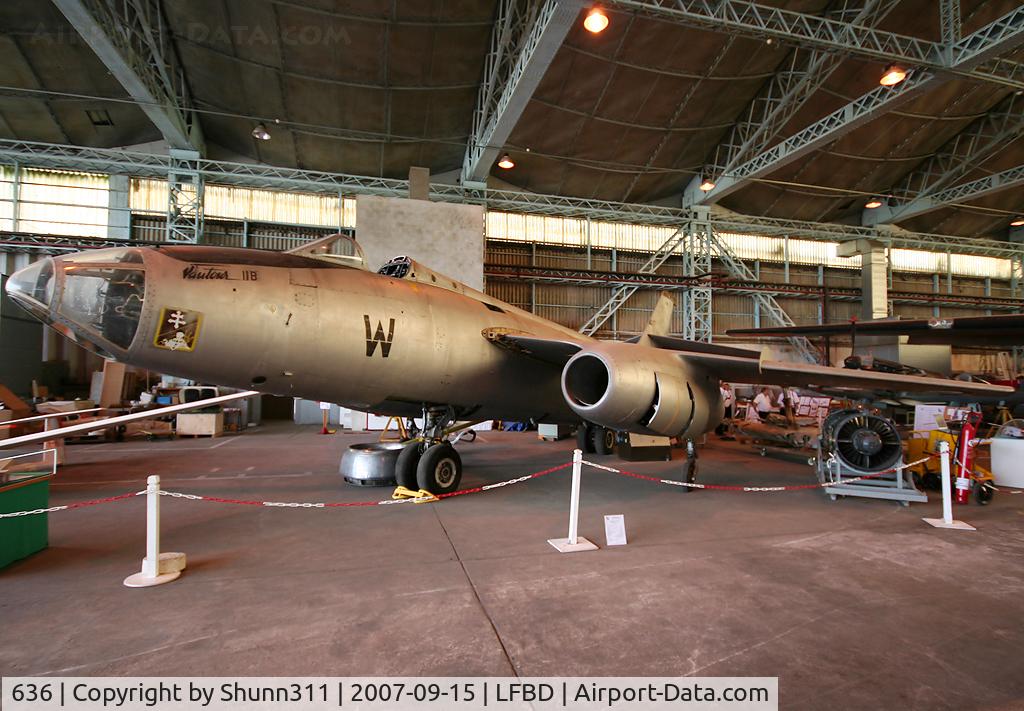 636, Sud SO-4050 Vautour IIB C/N 112, S/n 112 - Preserved at the Museum