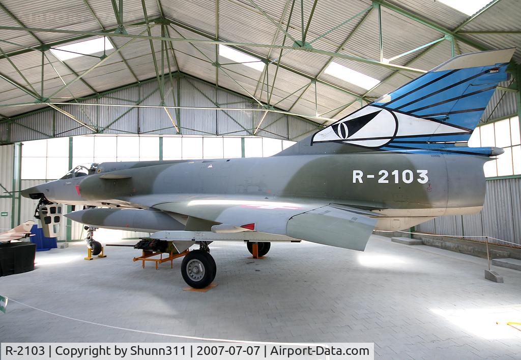 R-2103, Dassault Mirage IIIRS C/N 17-26-135/1028, S/n 17-26-135/1028 - Preserved Swiss Mirage IIIRS with special c/s on left side