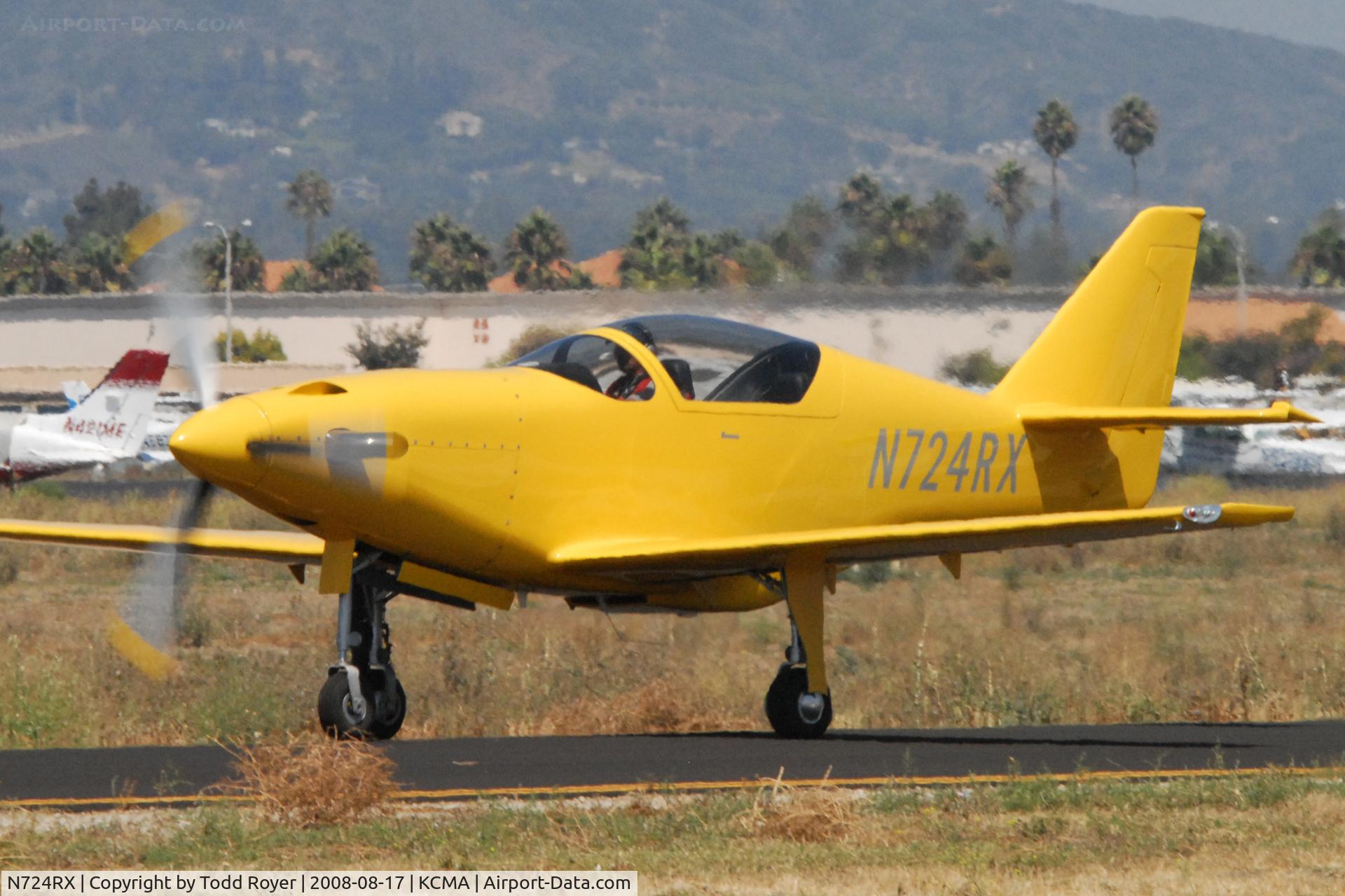 N724RX, 2006 Legend Aircraft Legend C/N 001, Camarillo Airshow 2008