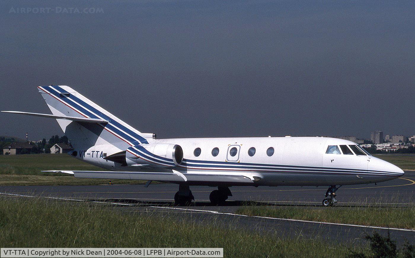 VT-TTA, 1987 Dassault Falcon 200 C/N 511, LFPB