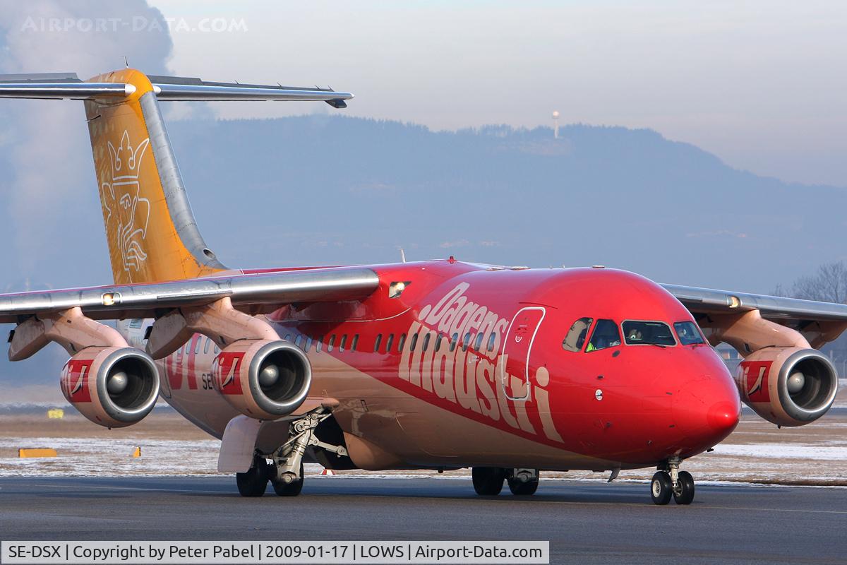 SE-DSX, 1994 British Aerospace Avro 146-RJ100 C/N E3255, szg wintercharter