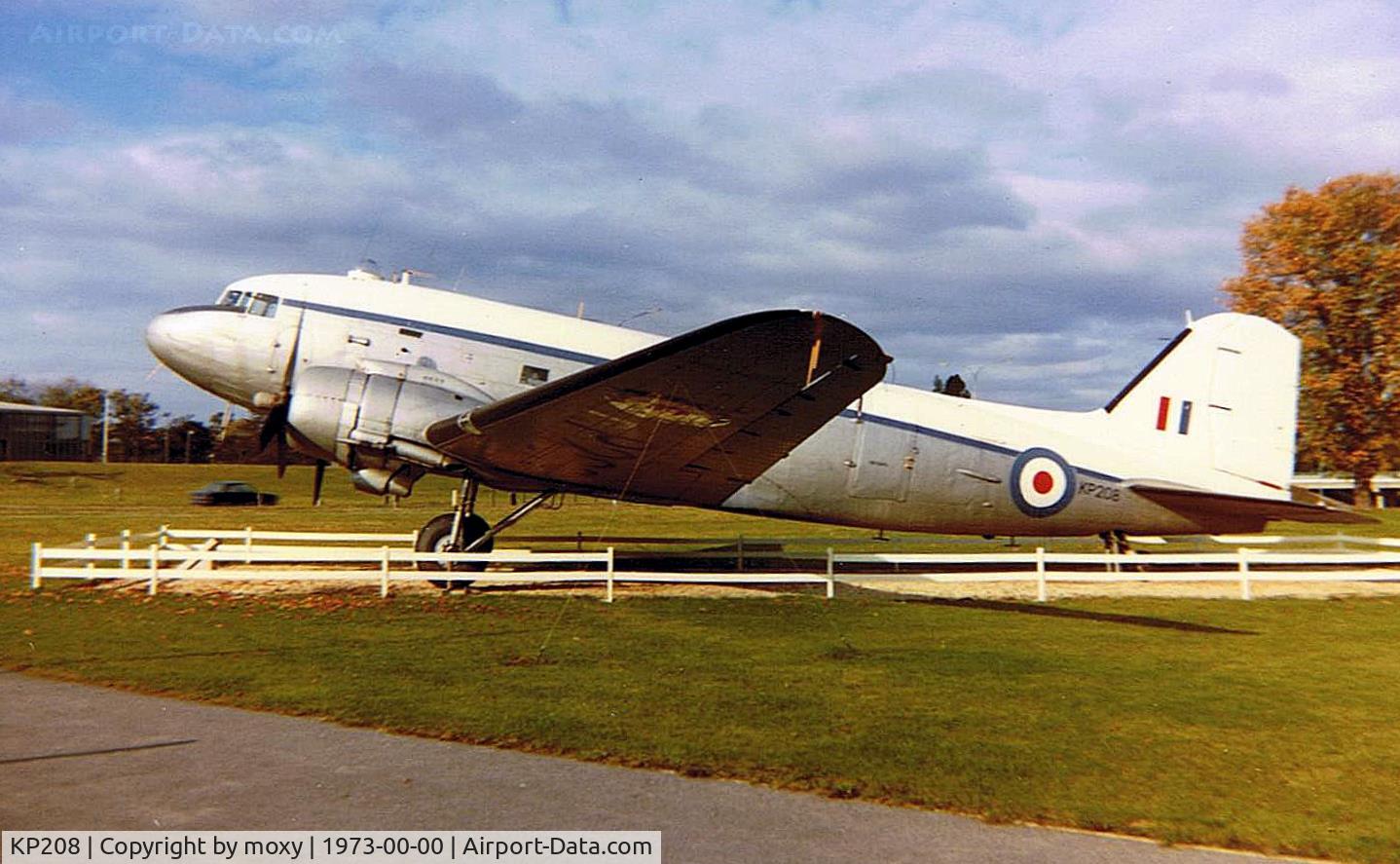 KP208, Douglas C-47B Dakota 4 (DC-3) C/N 33419, RAF DAKOTA on display at Aldershot Barracks