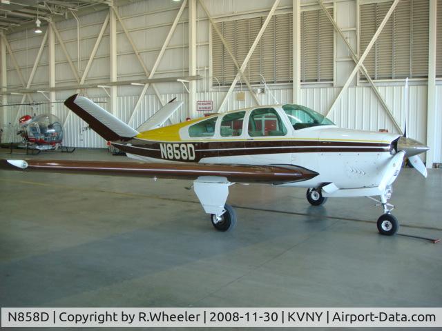 N858D, 1966 Beech V35 Bonanza C/N D-8200, 1966 V-35