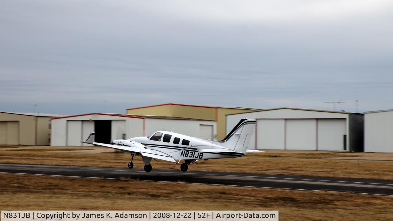 N831JB, 1980 Beech 58P Baron C/N TJ-279, Blew right past us