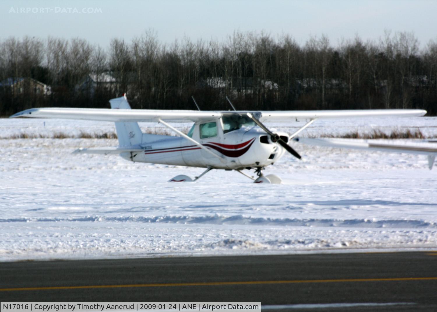 N17016, 1972 Cessna 150L C/N 15073583, Parked at Anoka County, 1972 Cessna 150L, c/n 15073583
