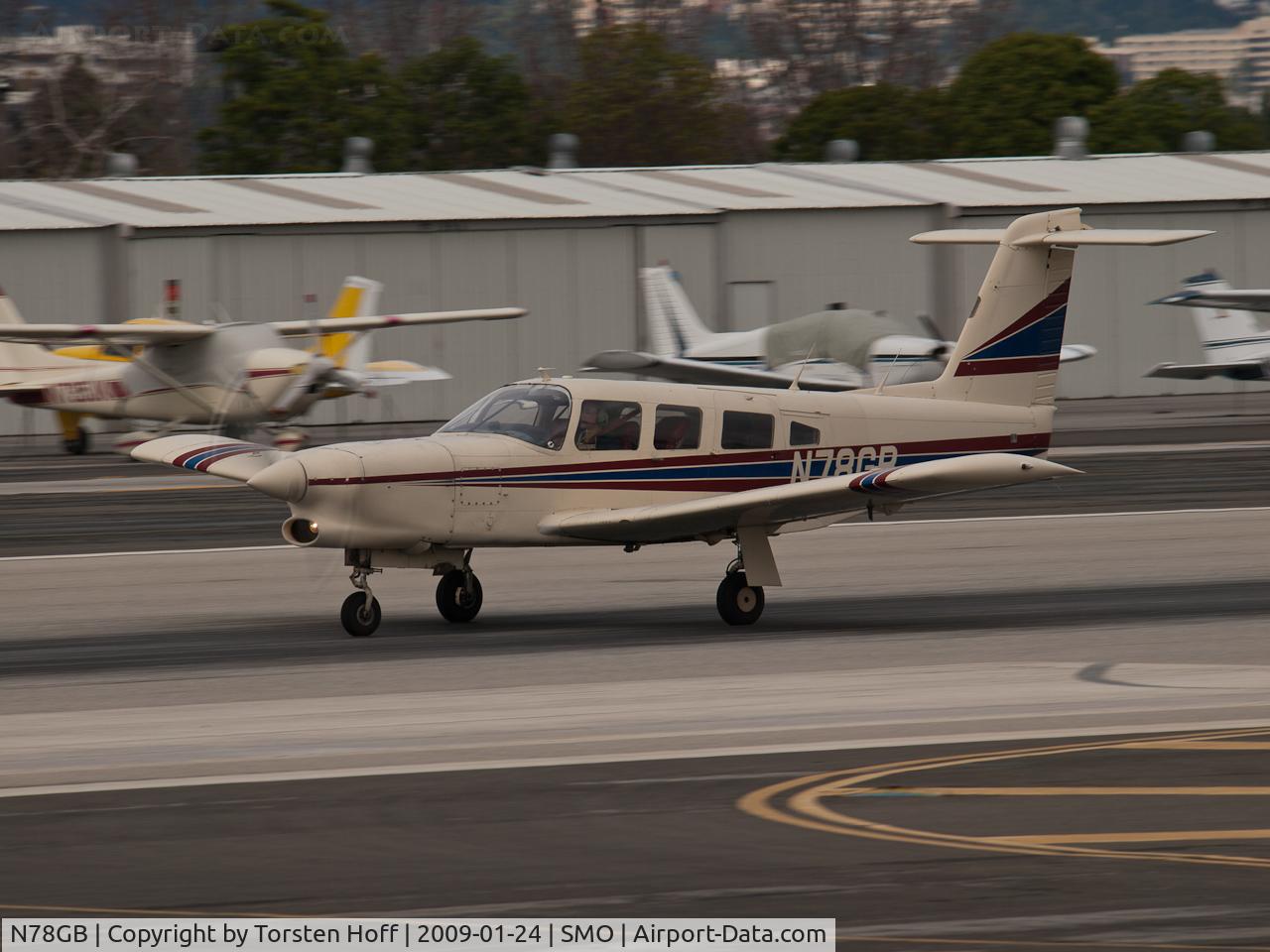N78GB, 1978 Piper PA-32RT-300T Turbo Lance II C/N 32R-7887282, N78GB departing from RWY 21