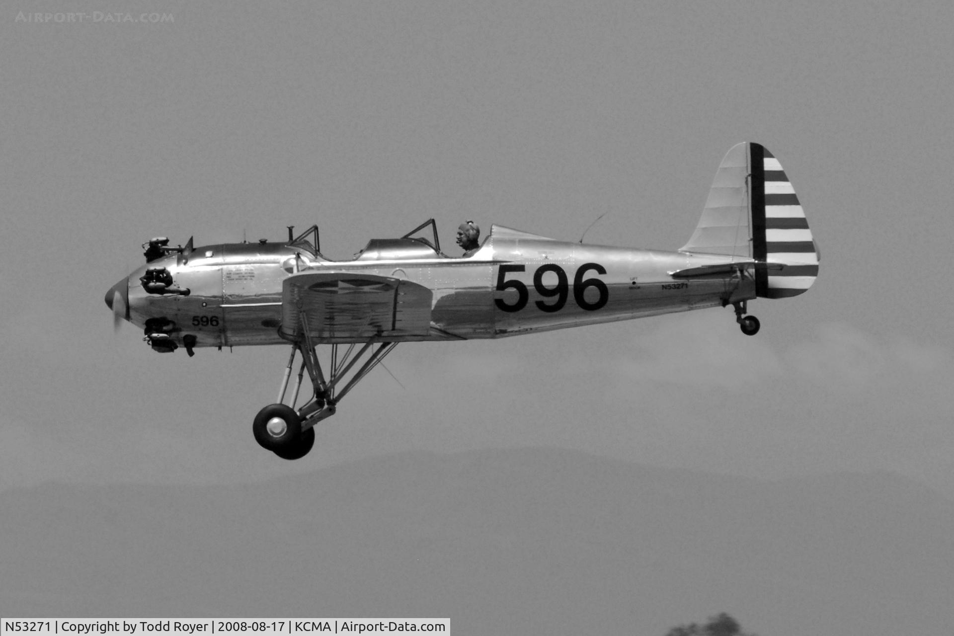 N53271, 1941 Ryan Aeronautical ST3KR C/N 1625, Camarillo Airshow 2008