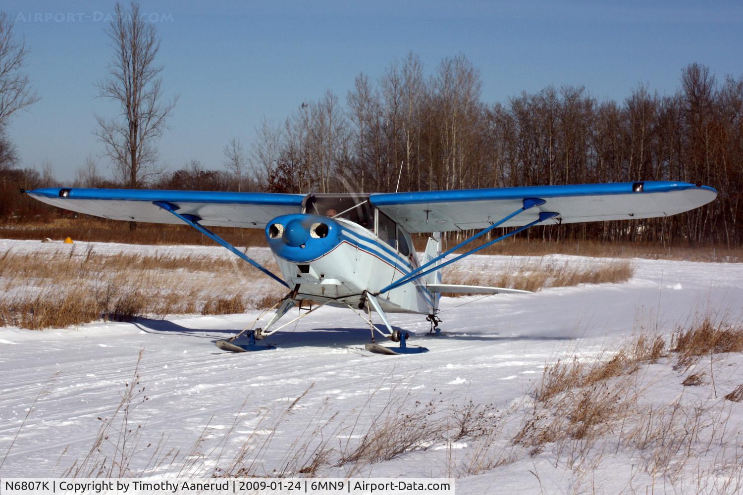 N6807K, 1949 Piper PA-16 Clipper C/N 16-636, 1949 Piper PA-16, c/n 16-636