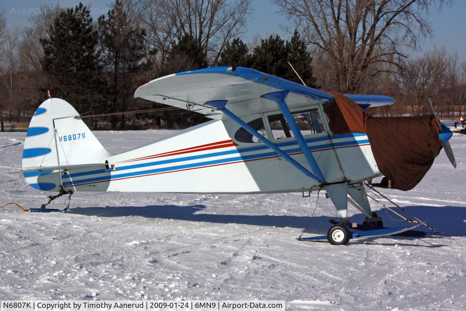 N6807K, 1949 Piper PA-16 Clipper C/N 16-636, 1949 Piper PA-16, c/n 16-636