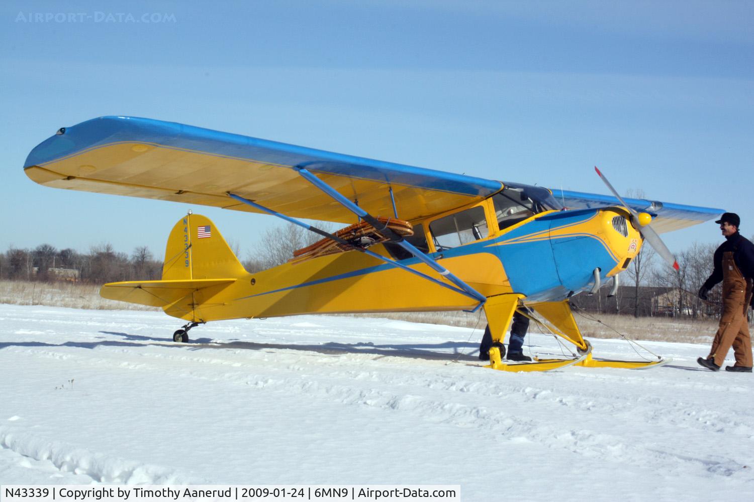N43339, 1947 Taylorcraft F-19 Sportsman C/N 6998, 1947 Taylorcraft Aviation Corp 19, c/n 6998