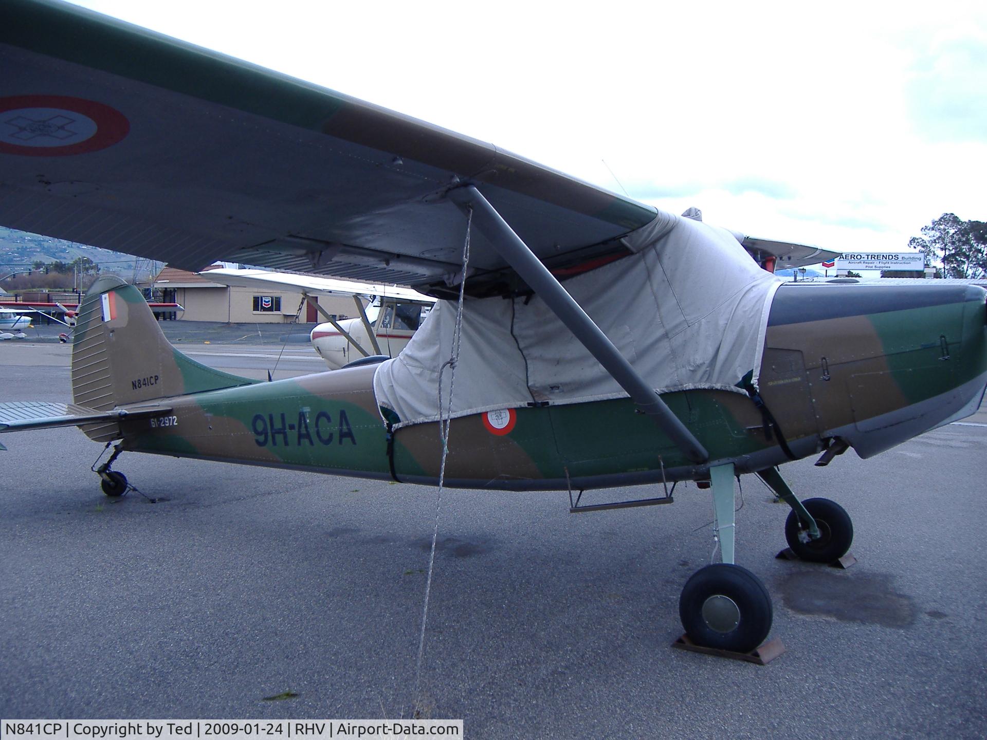 N841CP, 1961 Cessna O-1E Bird Dog C/N 305M-0018, N841CP at RHV