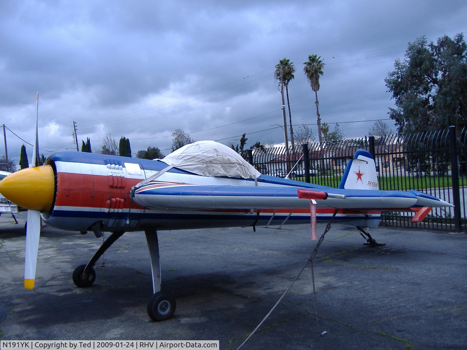 N191YK, 1992 Yakovlev Yak-55M C/N 920309, N191YK at RHV