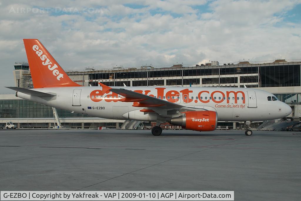 G-EZBO, 2007 Airbus A319-111 C/N 3082, Easyjet Airbus 319