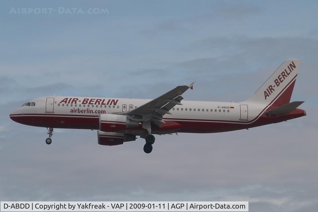 D-ABDD, 2006 Airbus A320-214 C/N 2685, Air Berlin Airbus A320