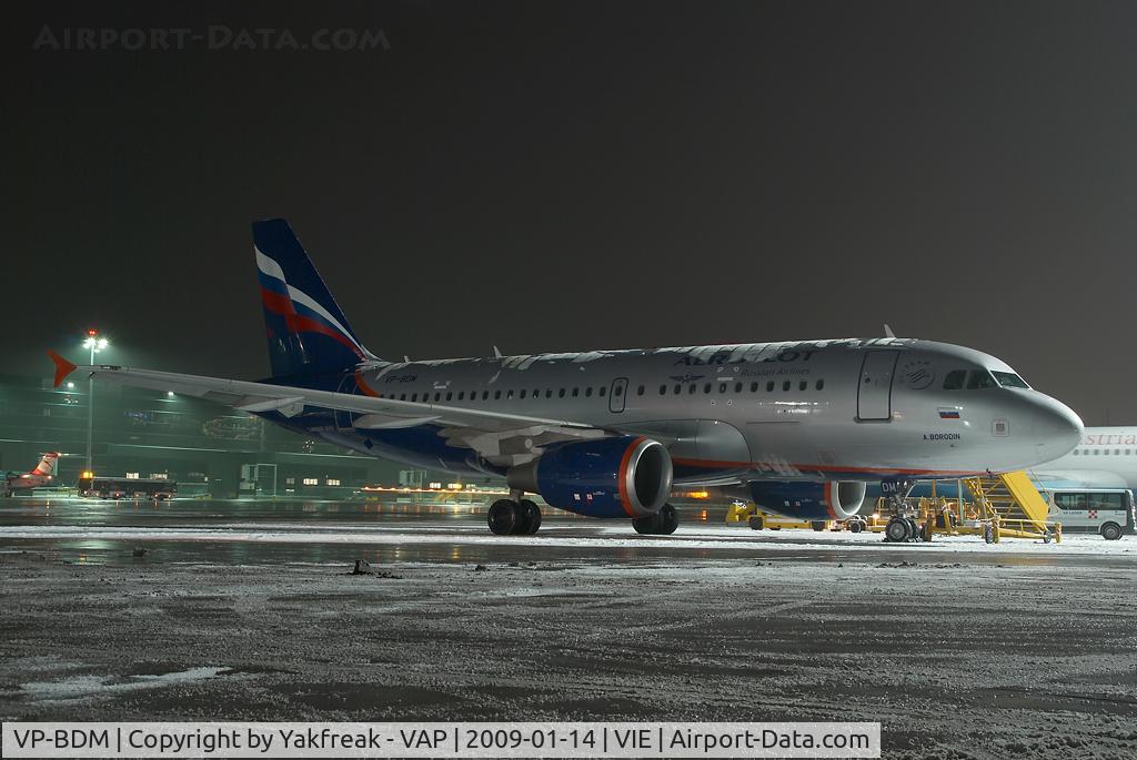 VP-BDM, 2003 Airbus A319-111 C/N 2069, Aeroflot Airbus 319
