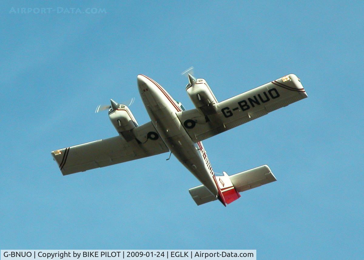 G-BNUO, 1979 Beech 76 Duchess C/N ME-250, OVER SHOOT