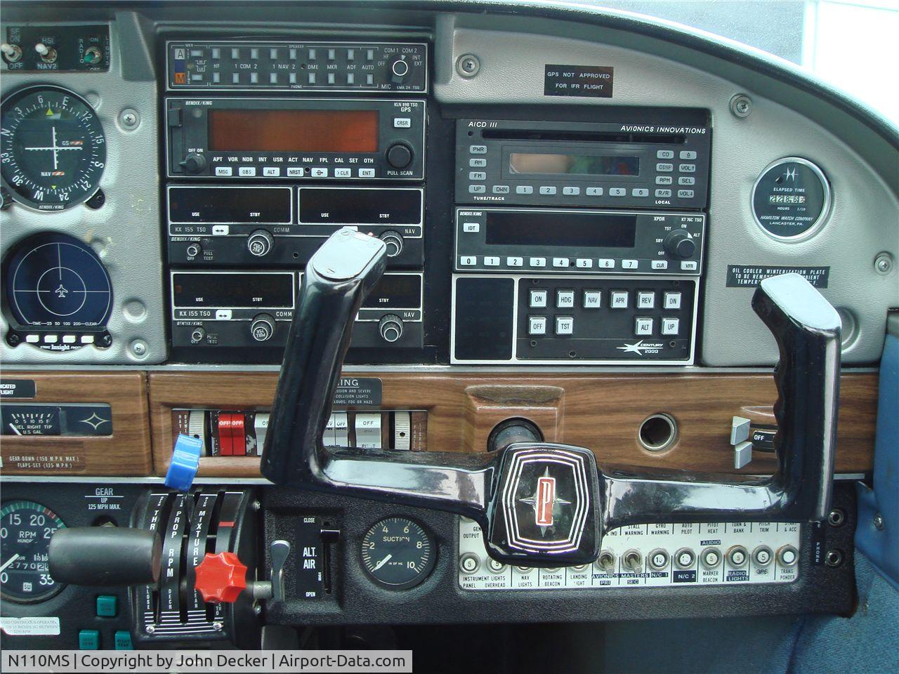 N110MS, 1969 Piper PA-28R-200 Cherokee Arrow C/N 28R-35194, Piper Arrow 200