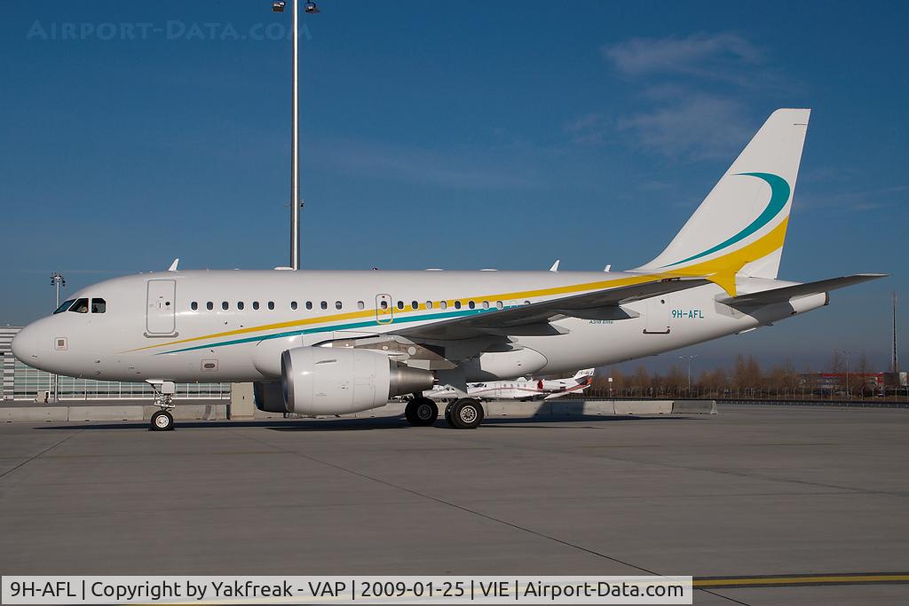 9H-AFL, 2008 Airbus ACJ318 (A318-112/CJ) C/N 3363, Comlux Airbus A318