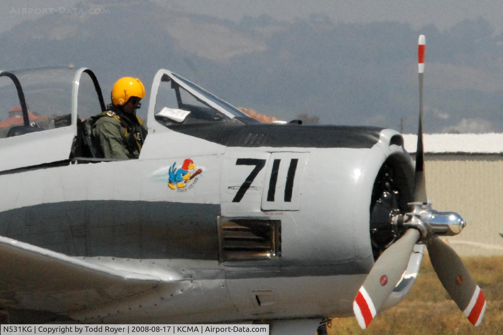 N531KG, 1954 North American T-28C Trojan Trojan C/N 226-108, Camarillo Airshow 2008