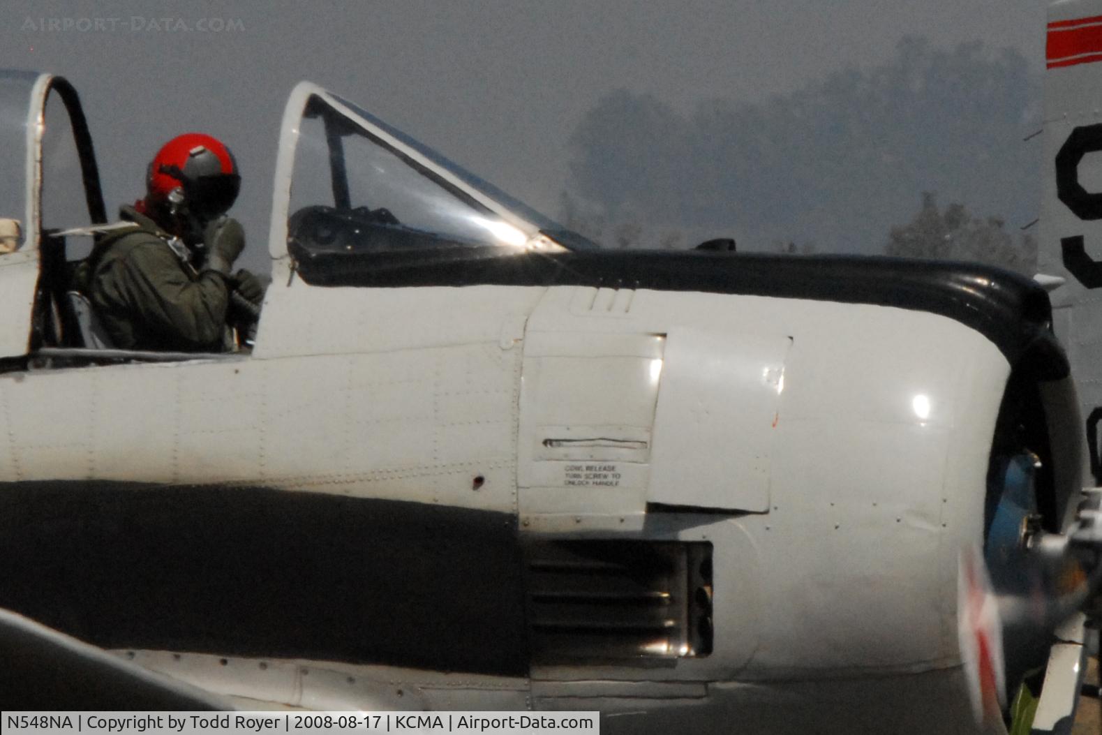 N548NA, North American T-28C Trojan C/N 226-125, Camarillo Airshow 2008