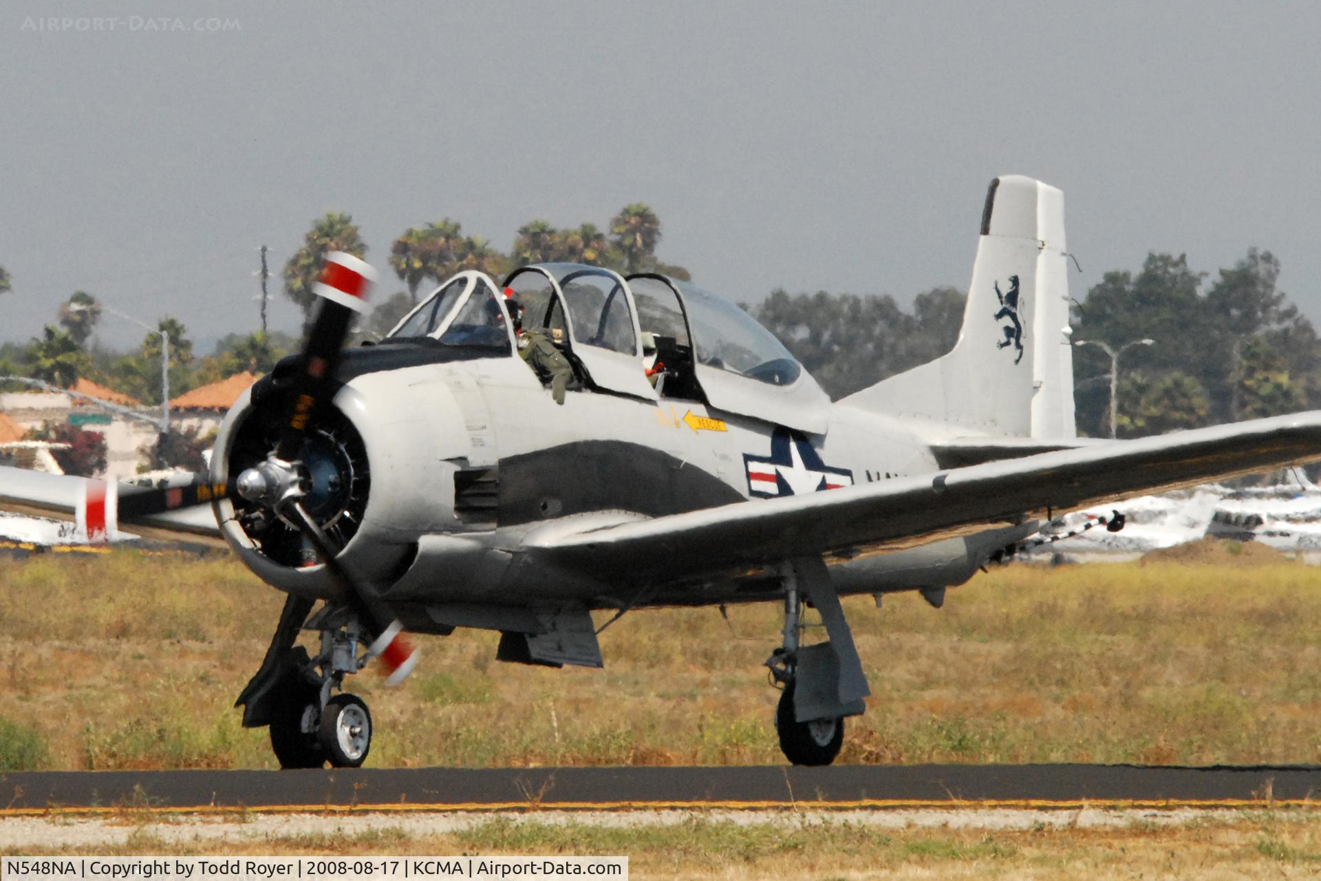 N548NA, North American T-28C Trojan C/N 226-125, Camarillo Airshow 2008