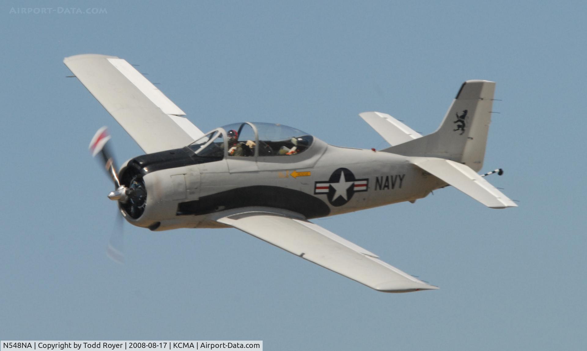 N548NA, North American T-28C Trojan C/N 226-125, Camarillo Airshow 2008