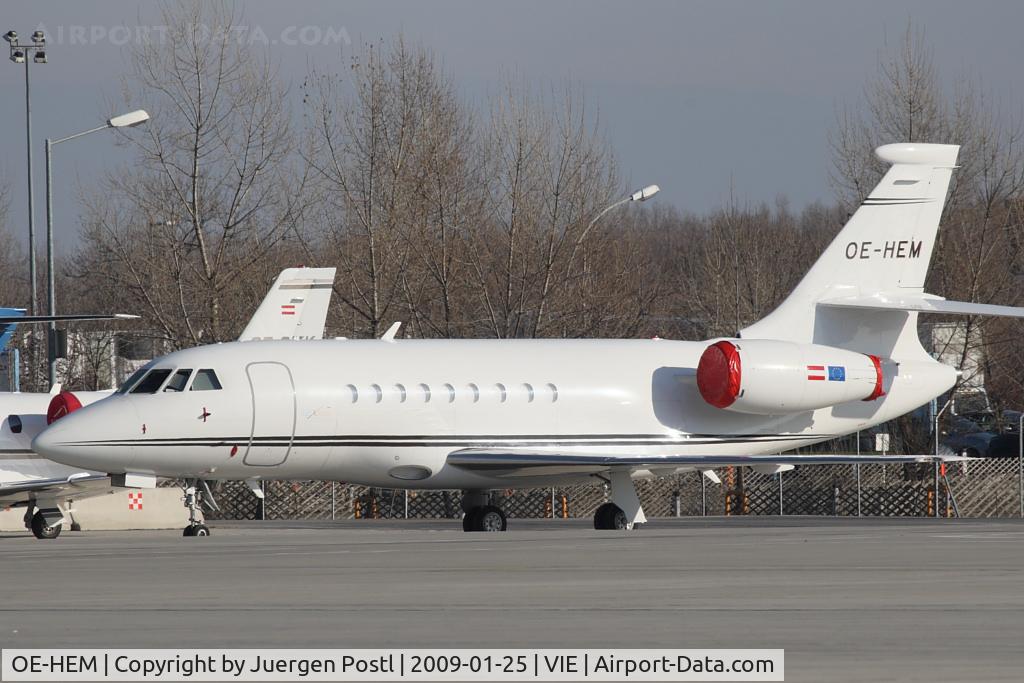 OE-HEM, 2003 Dassault Falcon 2000 C/N 207, Business Express (BEX) Dassault Falcon 2000