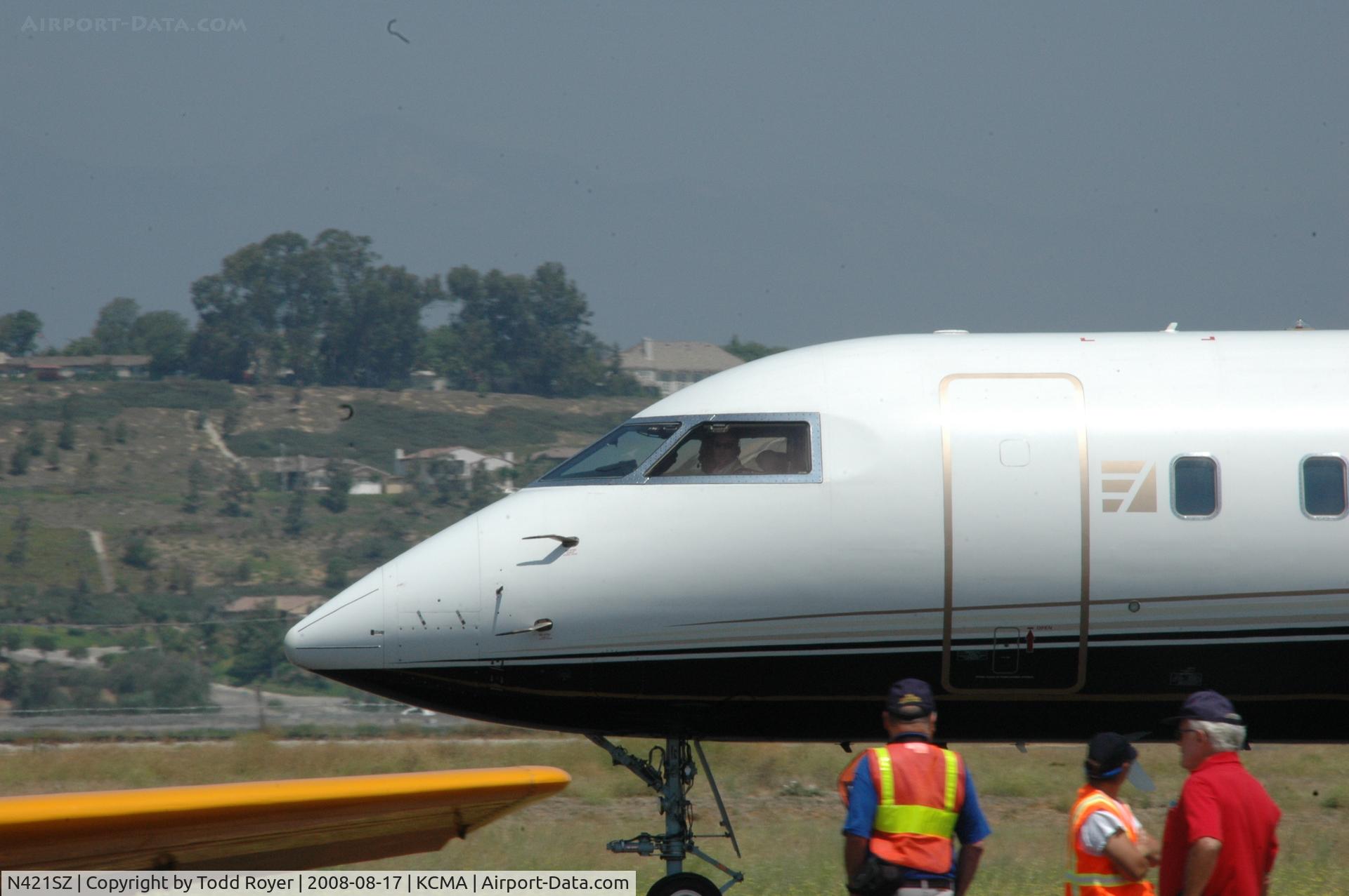 N421SZ, 2007 Bombardier BD-700-1A10 Global Express C/N 9239, Camarillo Airshow 2008