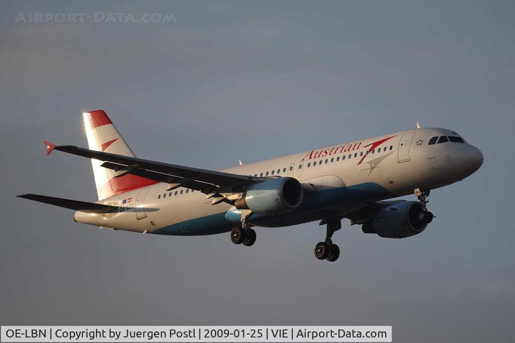 OE-LBN, 1997 Airbus A320-214 C/N 768, Airbus A320-214