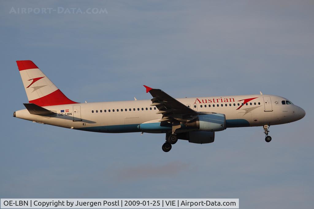 OE-LBN, 1997 Airbus A320-214 C/N 768, Airbus A320-214