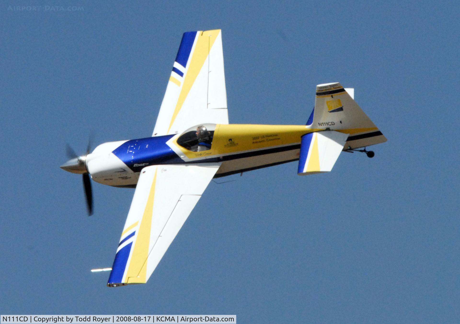 N111CD, 1999 Zivko Edge 540 C/N 0026, Camarillo Airshow 2008