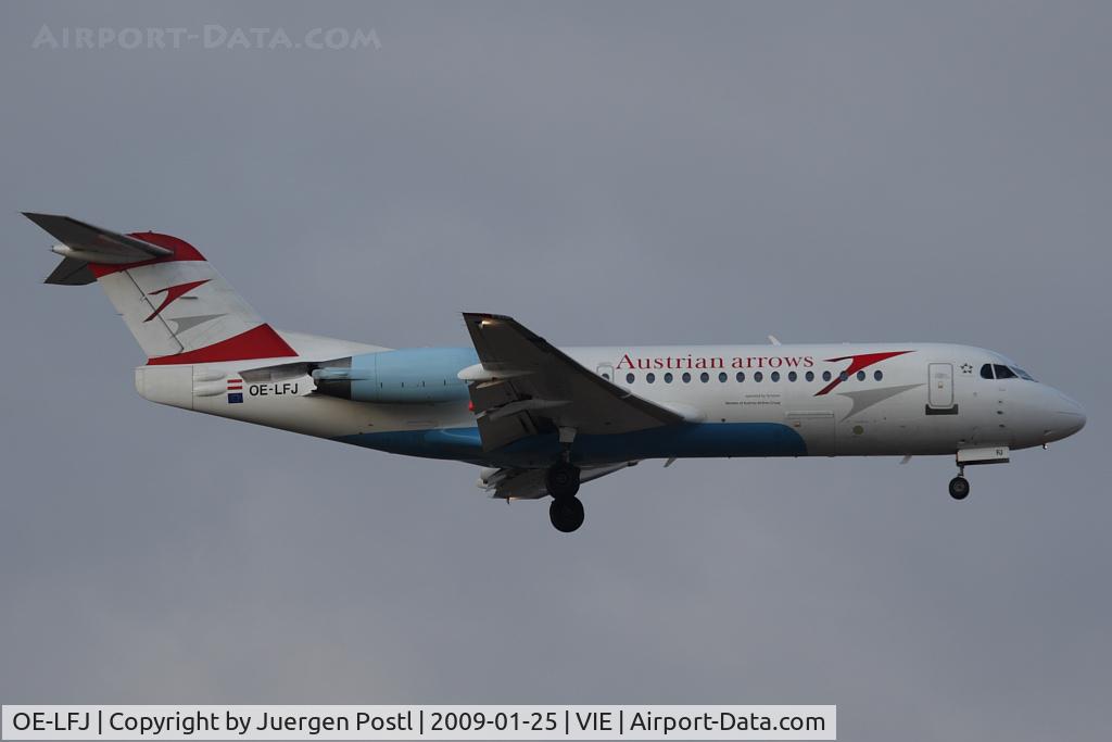 OE-LFJ, 1995 Fokker 70 (F-28-0070) C/N 11532, Fokker 70