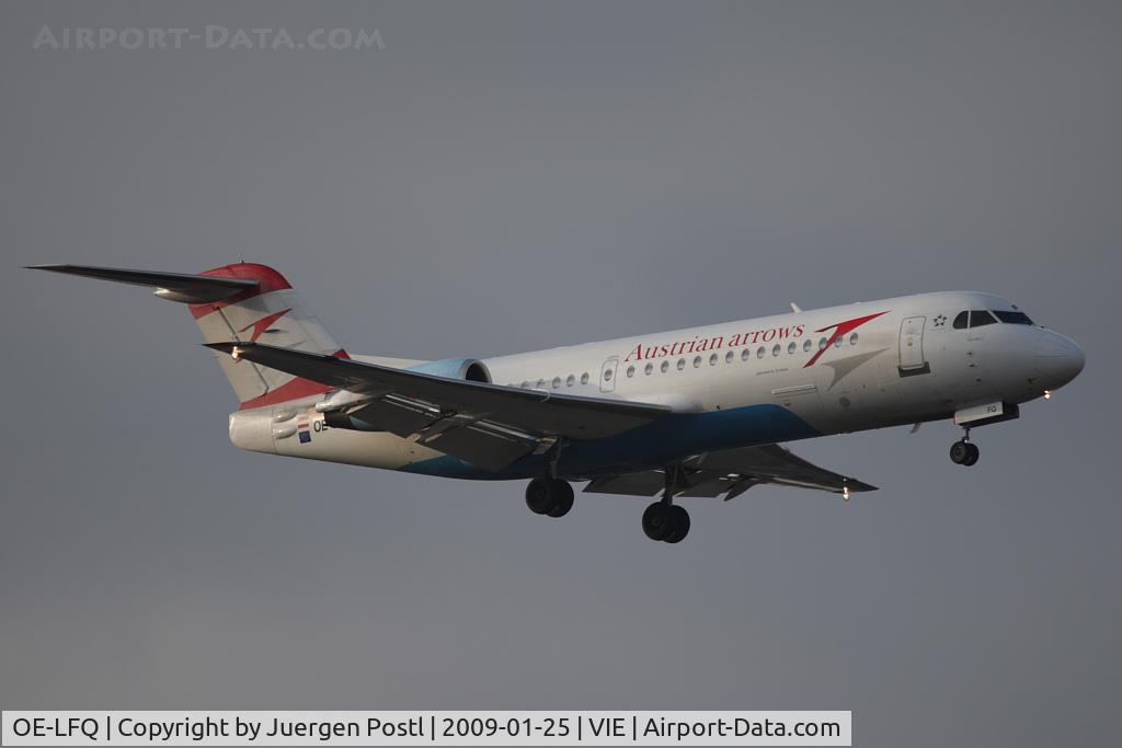 OE-LFQ, 1996 Fokker 70 (F-28-0070) C/N 11568, Fokker 70
