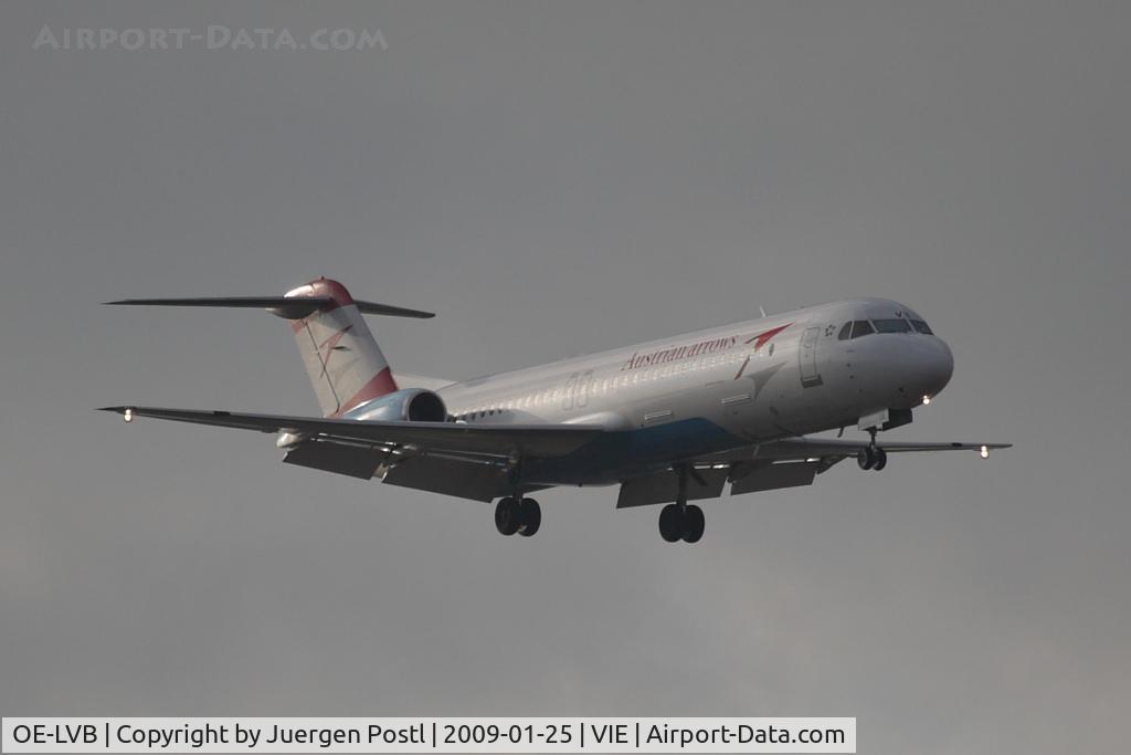 OE-LVB, 1994 Fokker 100 (F-28-0100) C/N 11502, Fokker 100