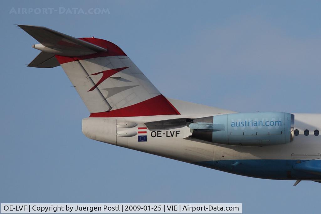 OE-LVF, 1993 Fokker 100 (F-28-0100) C/N 11483, Fokker 100