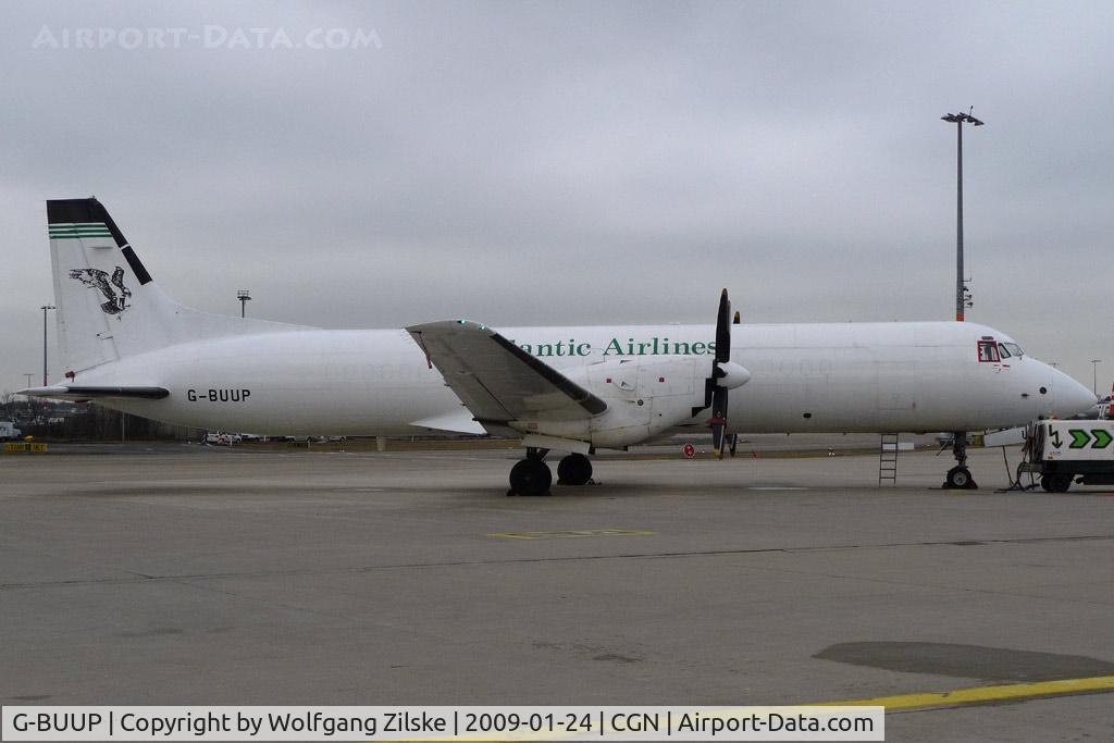 G-BUUP, 1988 British Aerospace ATP C/N 2008, visitor