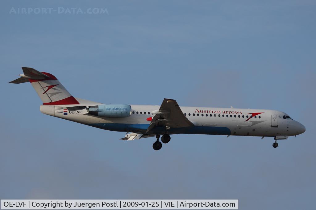 OE-LVF, 1993 Fokker 100 (F-28-0100) C/N 11483, Fokker 100