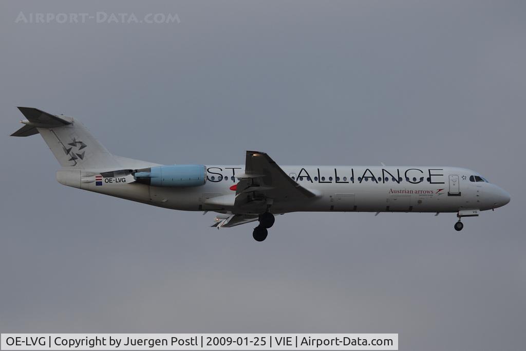 OE-LVG, 1994 Fokker 100 (F-28-0100) C/N 11520, Fokker 100