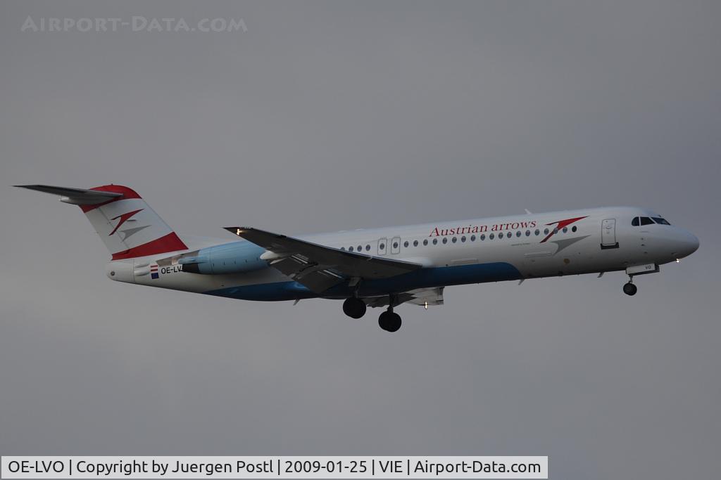 OE-LVO, 1993 Fokker 100 (F-28-0100) C/N 11460, Fokker 100
