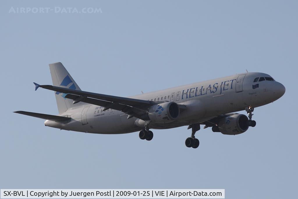 SX-BVL, 1989 Airbus A320-212 C/N 87, Hellas Jet Airbus A320-211