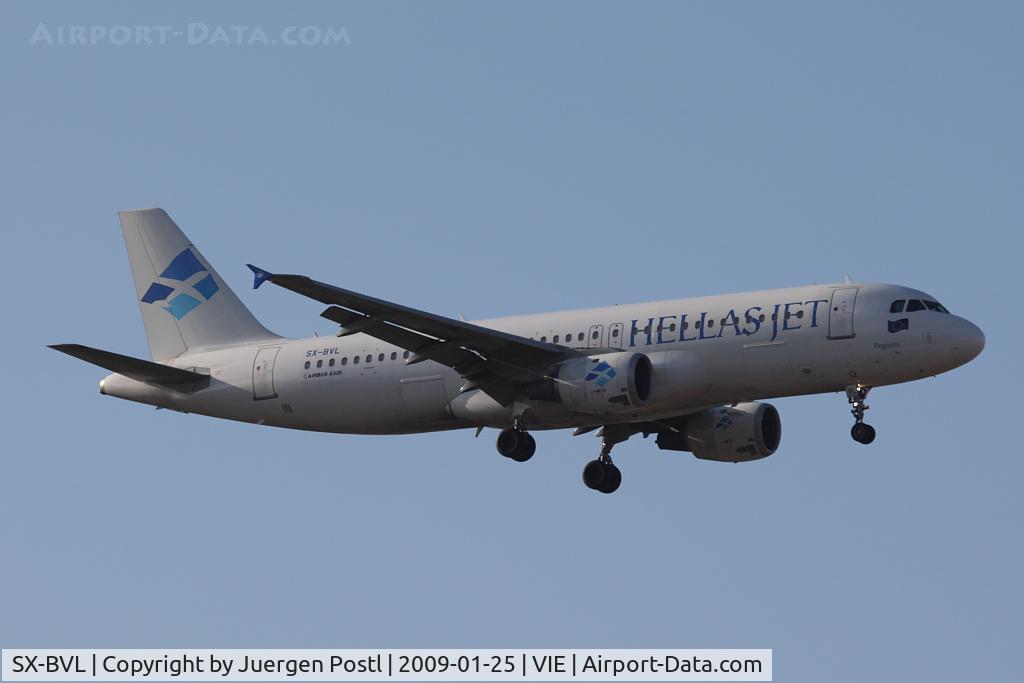 SX-BVL, 1989 Airbus A320-212 C/N 87, Hellas Jet Airbus A320-211