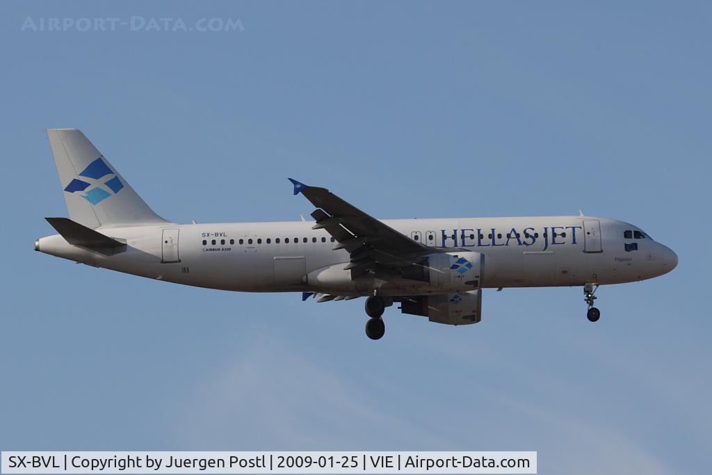 SX-BVL, 1989 Airbus A320-212 C/N 87, Hellas Jet Airbus A320-211