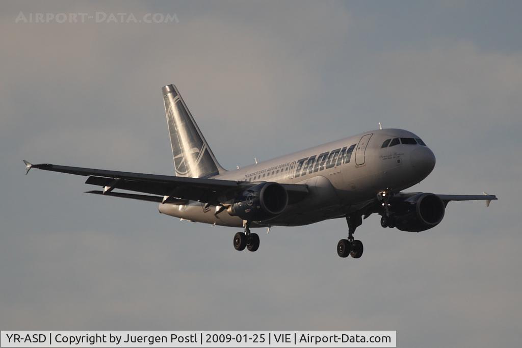 YR-ASD, 2007 Airbus A318-111 C/N 3225, Airbus A318-111