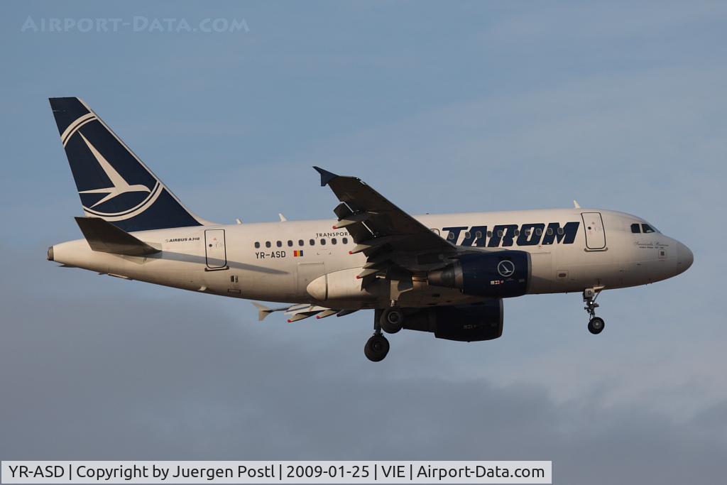 YR-ASD, 2007 Airbus A318-111 C/N 3225, Airbus A318-111
